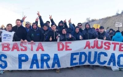 El gremio docente lleva su paro a nueve semanas consecutivas