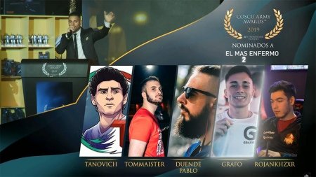 los streamers tienen sus premios