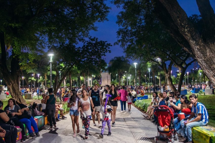 La nueva plaza 25 de Mayo en fotos – Las noticias más importantes de Chaco