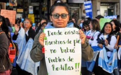 Movilizaciones en CABA contra el decreto de Gerardo Morales que criminaliza la protesta social