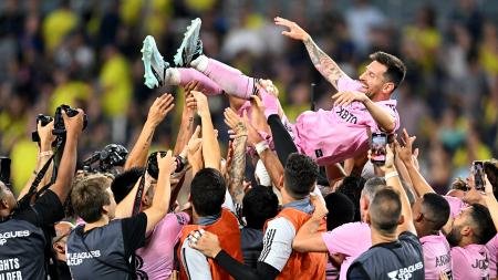 Messi se consagró campeón en EEUU y es el más ganador de la historia del fútbol