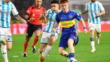 Boca no logró plasmar su superioridad y no pasó del empate ante Racing en La Bombonera
