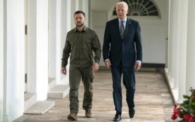 Zelenski pasó por el Congreso, el Pentágono y la Casa Blanca en busca de más ayuda