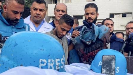 Los periodistas víctimas de los ataques en Líbano fueron tomados como blancos