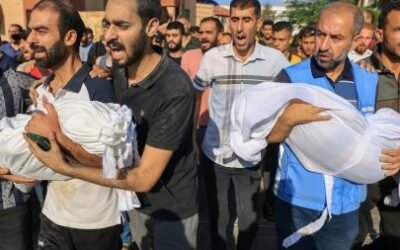 Palestinos de Gaza saquearon los almacenes de la ONU por falta de insumos