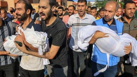 Palestinos de Gaza saquearon los almacenes de la ONU por falta de insumos