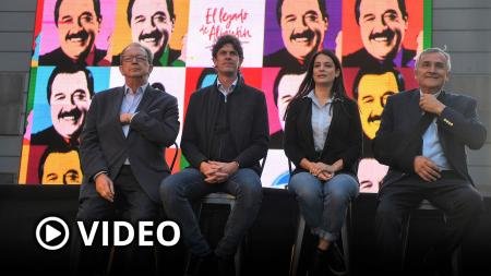‘Nadie nos manda ahora’, aseguró la UCR en el acto que reivindicó el legado de Alfonsín