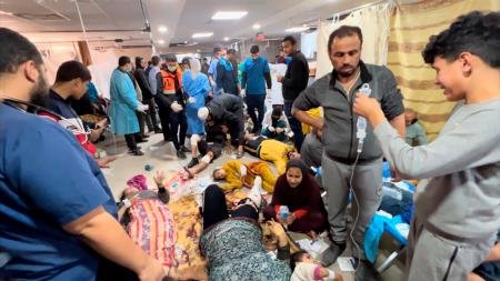 Setenta muertos en un ataque a un campo de refugiados en Gaza