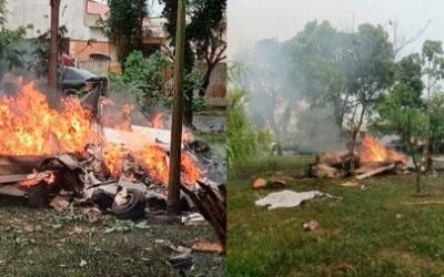 Cinco muertos, uno de ellos menor de edad, al caer una avioneta en Brasil