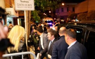 El presidente Milei viajó a Mar del Plata