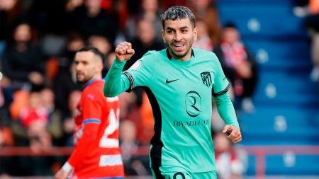 Correa abrió el marcador en el triunfo del Atlético de Madrid