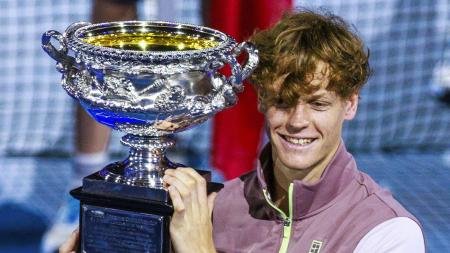 Sinner remontó la final con Medvedev y logró su primer título de Grand Slam