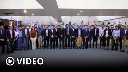 Gobernadores y diputados del PRO, UCR y Hacemos se reunieron con Francos por acuerdos