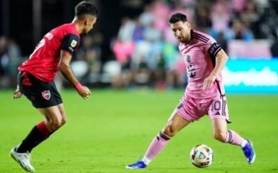 Inter Miami, con Lionel Messi desde el comienzo, iguala con Newell´s